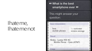 Siri Doesn't Think the iPhone Is the Best Smartphone
